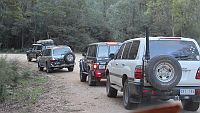12-Convoy heads for Brodribb River